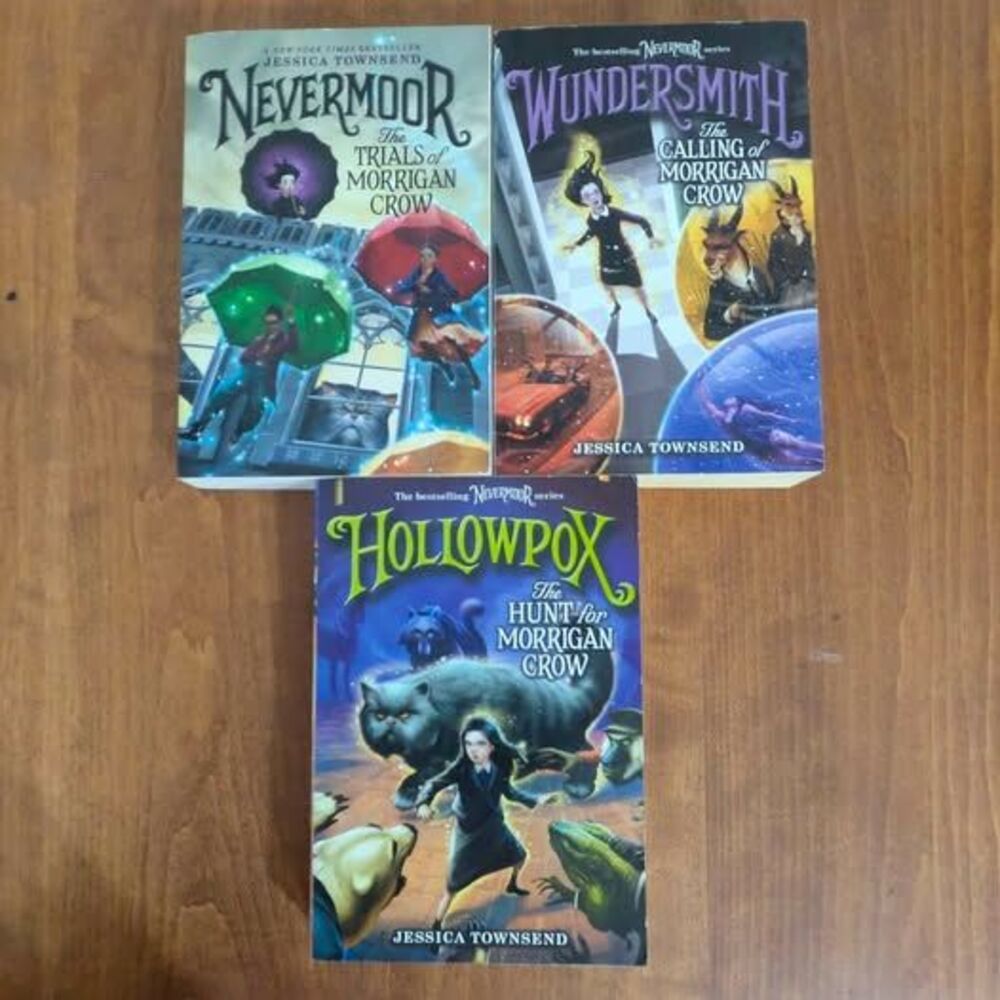 3 Morrigan Crow Series Books by Jessica Townsend